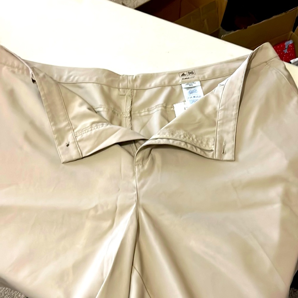 Men’s size 46 golf shorts by adidas